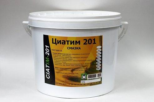 Плотность смазки циатим 221