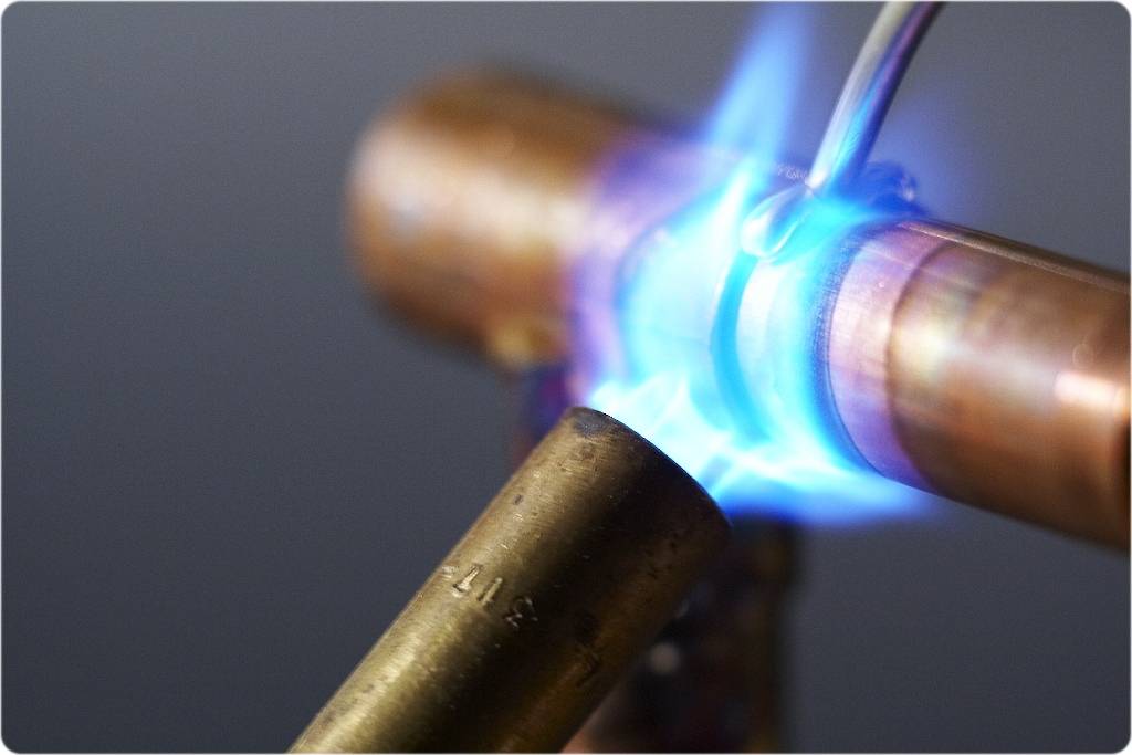 Пайка медный труб газовой горелкой:пошаговая инструкция газовой горелкой +фото и видео
